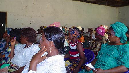 Participants of the Women's Conference.