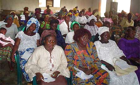 Participants of the Women's Conference.